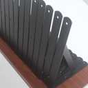4 Pack L10 x H 8" Black Heavy Duty Shelf Brackets with Screws Metal Shelf Brackets Shelf Support Angle Brackets for Shelves L Brackets Heavy Duty Floating Shelf