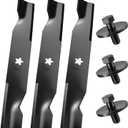 3 Pack 532180054 Mower Blades for Husqvarna 48 inch Mower Blades