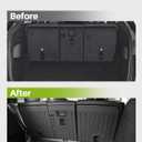 Floor Mats for 2021-2024 Tesla Model Y, 9PCS All Weather Full Set Cargo Liners Accessories, 3D TPE Odorless Trunk Frunk Rear Well Mats Custom for 5-Seater(Not Fit 7Seat & 2025 Juniper)