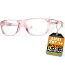 HTS HUNTERSKY P11 Safety work Glasses Women Men Youth with Side Shields Z87 Anti Scratch Fog Resistant nurse medical surgical pickleball Indoor sports