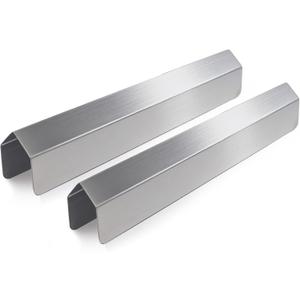 304 Stainless Steel Deep Fryer Splash Guard Connector & Joining Strip  Two-in-one Heavy Duty Fryer Accessories, Joining Strips for Deep Fryer to Prevent Spills & Debris(23"L x 1 1/2"Wx2"H)