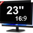 [2 Pack] 23 Inch Privacy Screen for Computer Monitor Blue Light Screen Protector Anti Glare Anti-Scratch Monitor Privacy Shield Screen 23 Inch 16:9 Aspect Ratio