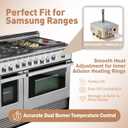 Dg44-01006b Dual Infinite Switch Compatible With Samsung Range, Replaces Per001-12d Stove Switch For Samsung, Dg44-01006b Infinite Switch Replacement For Samsung, Fix Heating Problems, Restore Control