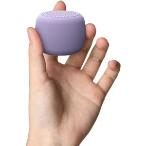 White Noise Machine Babelio Mini Sound Machine for Adults Kids Baby | 15 Non-looping Sounds | Timer | Easy to Pocket and Travel - Purple