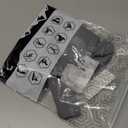 KGC 2 Pack Winter Neck Warmer Gaiter Fleece Windproof Face Mask Cover Cold Weather Scarf for Men & Women (Black+grey)