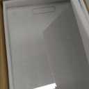 3 Size Tempered Glass Cutting Boards for Kitchen Counter, FUOAUYK Dishwasher Safe Glass Cutting Board Non Toxic with Handle, Non-Slip Rubber Feet, Heat & Scratch Resistant(8x12", 10x14", 12x16")