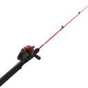 Zebco Dock Demon Spinning Reel or Spincast Reel and Fishing Rod Combo, 30-Inch Durable Fiberglass Rod, QuickSet Anti-Reverse Fishing Reel, 20-Size Reel / 30"/ 1-Piece /Medium Rod