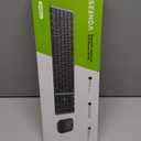 seenda Bluetooth Keyboard and Mouse Combo for Mac, SKM64-2 Rechargeable Slim Wireless Keyboard Mouse Compact, 3 Multi-Device Connection, Compatible for Mac, MacBook Pro/Air, iPad, iPhone, Black Gray