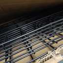 Metal Garden Fence 28in (H) x 18.7ft (L), 8 Panels + 9 Stakes Dog Fence Border Fence Animal Barrier, No Dig Garden Fencing for Yard Flower Bed Lawn Patio Outdoor, CTW2829 Black