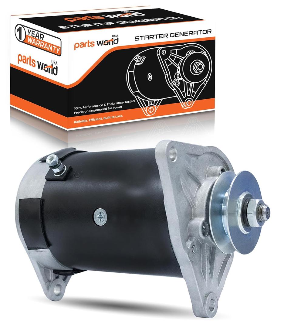Starter Generator for EZ-GO Golf CARTS FE290 FE350 (1980-1993) GSB107-01, GSB107-01A, GSB107-04A, 420-44005, SG-800, 30083-69D, 1012316, 1018337-01, 72-25-15421, 16511-G1,420-44000 - 1 Year Support