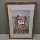 decorUhome 4x4 Picture Frame, Display Pictures 4x4, Wall & Tabletop Display Photo Frame, Distressed Brown, 1 Pack