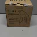 HiLIFE Steamer for Clothes, Portable Handheld Clothing Steamer, 240ml Big Capacity, 700W, Strong Power, Fabric Quick Wrinkle Remover with Brush for Home, Office, Travel (ONLY 120V) -Blue