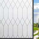 Kromapolis Frosted Privacy Film Static Cling Non-Adhesive 23.6 x 157.4 inch, 23.6In by 157.4In