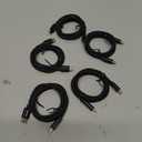 CLEEFUN USB C to USB C Cable 60W, USBC to USBC, [5-Pack, 3 ft] Type C to C Charger Cord Fast Charging for iPhone 16 15 Pro Max/Plus, for Samsung Galaxy S26 S25 S24 S23 Ultra, for iPad/MacBook Pro