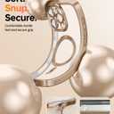 Meifigno Frosted Case for iPhone 16 Pro Max 6.9", [Glitter Card & Wrist Strap] [MagSafe Compatible & Anti-Fingerprint ] [2X Screen Protectors] Fully Raised Lens Case Designed for 16 ProMax, Desert