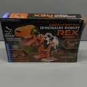 Thames & Kosmos Code+Control Dinosaur Robot REX Robotics & Engineering STEM Kit | Build & Program a Robotic T. Rex | Includes Sensor, Motor, Lights & Sounds | No App Required | Ages 8+