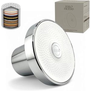 Filtered Shower Head - High Pressure Showerhead Filter for Hard Water, Enhances Hair & Skin Health, Minimizes Hair Loss, Preserves Color-Treated Hair, Water Softener