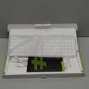 seenda Bluetooth Keyboard and Mouse Combo for Mac, SKM642 Rechargeable Slim Wireless Keyboard Mouse Compact, 3 MultiDevice Connection, Compatible for Mac, MacBook Pro/Air, iPad, White Silver