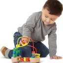 Melissa & Doug First Wooden Bead Maze, Develops Motor and Cognitive Skills, Great for Girls and Boys Ages 1-3, Encourages Fun and Creative Learning!