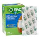 CURAD Flex-Fabric Adhesive Bandages, X-Large 2x4, 50 Count
