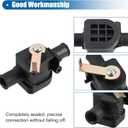 X AUTOHAUX HVAC Heater Control Valve for Toyota Tacoma Base, SR5 2.4 2.7 3.4 1995-2000 No.87240-04020/8724004020