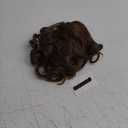 REECHO Ponytail Extension, 9" Short Curly Wavy Claw Clip Pony tails Hair Extensions HP001 Hairpieces for Women - Reddish Brown (Reddish Brown)