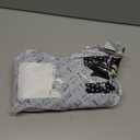 QH.HOME Fire Pit Cover Rectangular Super Waterproof 42" L x 24" W x 24" H, UPF 50+ Outdoor Fire Pit Table Cover 600D Strong Tear Resistant and Fading Resistant for Rectangular Fire Pit - Black