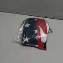 Flagshirt Men's Half Stars Half Stripes American Flag Shirt - Button-Up, Red, White & Blue (XL)