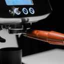 54mm Bottomless Portafilter Breville Compatible Rosewood Handle & Naked 18-21 Gram Filter Basket Included Fits Barista Express, Pro, Touch, Bambino Plus, Infuser, Duo Temp Pro Impress