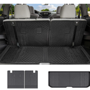 HUYINPJ Cargo Mat Compatible with 2016-2025 Honda Pilot Cargo Liner Backrest Liner Seatback Protector for 2024 Honda Pilot Accessories(16-25 Pilot)
