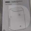 Dreo Portable Air Conditioners, 8000 BTU ASHRAE (5000 BTU DOE) Smart AC Unit for Bedroom with Drainage-free Cooling, 45dB Quiet, APP/Voice/Remote, Portable AC for Room Indoors, AC318S (White)