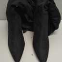 DREAM PAIRS Women's Laurence Over The Knee Thigh High Chunky Heel Boots Long Stretch Sexy Fall Boots,Size 10,Black,LAURENCE 8