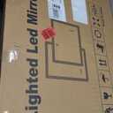 24"x32" LED Bathroom Mirror with Lights, Front and Backlit, Stepless Dimmable, Lighted Mirror for Bathroom Wall, 3 Colors Dimmable Vanity Mirror with Lights, Anti-Fog, Shatter-Proof Glass(Round)