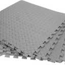 Performance Tool W88989 24-Inch X 24-Inch Protective Diamond Shape Anti-Fatigue Interlocking Floor Mat (24 Square Feet) , Grey