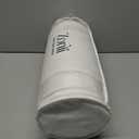 ZonLi Body Pillows for Adults, Quilted Long Pillow for Bed, Body Pillow with Removable Cotton Cover and Adjustable Memory Foam Filling, Full Firm Body Pillow for Side Sleeper, 20"x54" (Linen White)