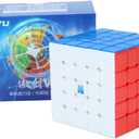 Cuberspeed Moyu Aochuang V6 5X5 stickerless Cube Moyu Aochuang V6 Magnetic Flagship 5x5x5 Speed Cube (Single-Track)