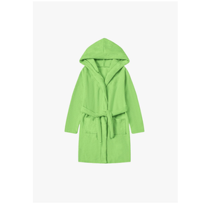 Umeyda Boys Girls Hooded Bathrobe Soft Towel Robe Kids Terry Cloth Spa Robes Sleepwear, Size 120