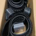 2 Pack 24" x 1.95" Mountain Bike Tire Set, 24 inch Folding Replacement Puncture-Resistant Bicycle Tires with 24 x 1.75-2.125 inch Bike Tubes and Repair Tool Kit for Mountain Bike, Off-Road Bike