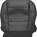 Driver Side Bottom Replacement Perforated Leather Seat Cover Black Compatible with Subaru Outback Legacy 2015 2016 2017 2018 2019
