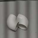 2" 90 Degree Elbow PVC Pipe Fitting Adapter Coupling Connector Schedule 40 Slip (Socket x Socket) White Color 2 Pieces