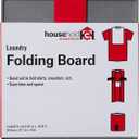 Household Essentials 195 Shirt Folding Board For Laundry | Folds T-Shirts, Polos And Dress Shirts , Black (One Size)