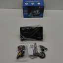 10.1 inch Single Din Car Stereo with CarPlay and Android Auto, 10 inch Touch Screen Radio with Mirror Link/1080P/EQ Audio/SWC/Bluetooth +Backup Camera+MIC