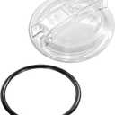 C3-185P Pool Pump Cover/Trap Coverwith O-Ring Fits for Sta-Rite MAX-E-Glas II, DURA-Glas II, DYNA-Glas, and DYNA-MAX Pool and Spa Pumps Collector Cover Replaces V26-362