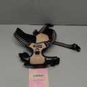 rabbitgoo Dog Harness No Pull with 2 Leash Clips, Adjustable Soft Padded, Reflective Oxford No Choke Pet Vest with Easy Control Handle for Large Dogs, Beige, L