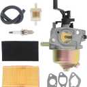 Cnfaner 951-10765 Carburetor for Troy Bilt Cubcadet 173cc 5P70M0 5P70M0A 5P70MU Lawn Mower Engines with 751-10538 Air Filter