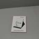 EFAILY Folding Travel Mirror, PU Portable Adjustable Rectangular Ultrathin Mirror, for Travel, Camping,Home (8.7W6.1L)