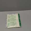 Furlinic Fabric Beige Shower Curtain with Plastic Grommet Hooks and Weighted Hem Polyester Waterproof Curtains for Bathroom Stall RV Hotel, 36x72 Inch