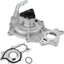 AULINK LK4Z-8501-A LK4Z8501B Water Pump 3.3L 3.5L For Ford F150 2021 2022 2023,Transit-150 Transit-250 Transit-350 HD 2020 2021 2022 2023 PW-633 LK4Z-8501-B