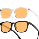 livho High Tech Blue Light Glasses - Advanced 99% Blue Light Blocking Computer Glasses - Anti Eyestrain & UV Glare Protection