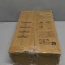 THKVESN Corner Shower Caddy Tension Pole Adjustable 29–124 Inch, 4 Tier Rustproof Shower Organizer Shelf Rack, Quick Installation Bathroom Storage Shower Caddy Corner Pole, Black